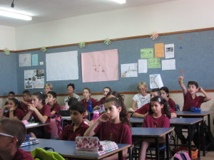 English class, Mariam Bawardi Elementary School
