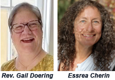Essrea Cherin & Rev. Gail Doering, trip leaders